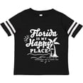 thumbnail image 3 of Inktastic Florida is My Happy Place with Palm Trees Boys or Girls Toddler T-Shirt, 3 of 5