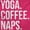 Heliconia, variant on Yoga Coffee Naps Meditation Fitness Women's Plus Size Graphic Tee Brisco Brands 5X