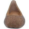 thumbnail image 2 of INC Womens Juney Rhinestone Square Toe Ballet Flats, 2 of 3