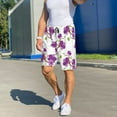 thumbnail image 6 of Sikiie Orchids Flowers Mens Pajama Shorts, Lightweight Lounge Pant with Pockets Soft Sleep Pj Shorts for MenSmall, 6 of 6