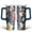Abstract Modern Oil-19, variant on Modern Oil Painting 30 Oz Tumbler with Handle Lid and Straw, Stainless Steel Double Walled Vacuum Insulated Cup, Cute Birthday Gifts Tumbler for Women Men Friends
