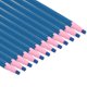 thumbnail image 1 of Uxcell 6.77'' x 0.33'' Marcadores de China despegables Lápices de cera de madera para vidrio, prendas, vinilo, metal 12 Pcs Azul, 1 of 5