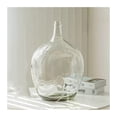 thumbnail image 1 of Florero de vidrio, flores frescas, cultivo hidropónico, arreglo de flores secas, decoración del hogar transparente de suelo a vientre grande, 1 of 7