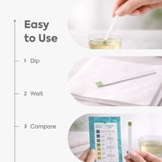 Diagnox Health Hydration Test Strips, Specific Gravity Urine Test Strips to Track Hydration Levels, Instant Results in 45 Seconds, Individually Wrapped Dehydration Testing Kit, 30 Tests