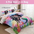 thumbnail image 4 of Set de edredón A Nice Night Black Girl Princess Mermaid completo, 4 of 8