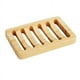 thumbnail image 4 of Paquete de 3 jaboneras de madera de bambú, con soporte para jabón de barra autodrenante, jabonera para ducha, protector de jabón natural para baño, bandeja de jabón de cocina, 4 of 4
