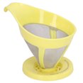 thumbnail image 1 of Soporte para goteo de té, filtro de goteo de café con mango curvo hecho a mano para café en polvo LYUMO Soporte para goteo de té, 1 of 6