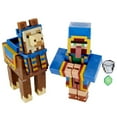 thumbnail image 2 of Minecraft Craft-a-block Wandering Trader and Llama, 2 of 6