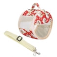thumbnail image 3 of Bolsa transparente para hámster al aire libre, bolsa transparente para hámster, bolsa para exteriores para pájaros, para ardilla, bolsa visible para mascotas, diseño aerodinámico, 3 of 8