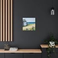 thumbnail image 5 of Beach Hut Impressionism - Canvas, 5 of 10