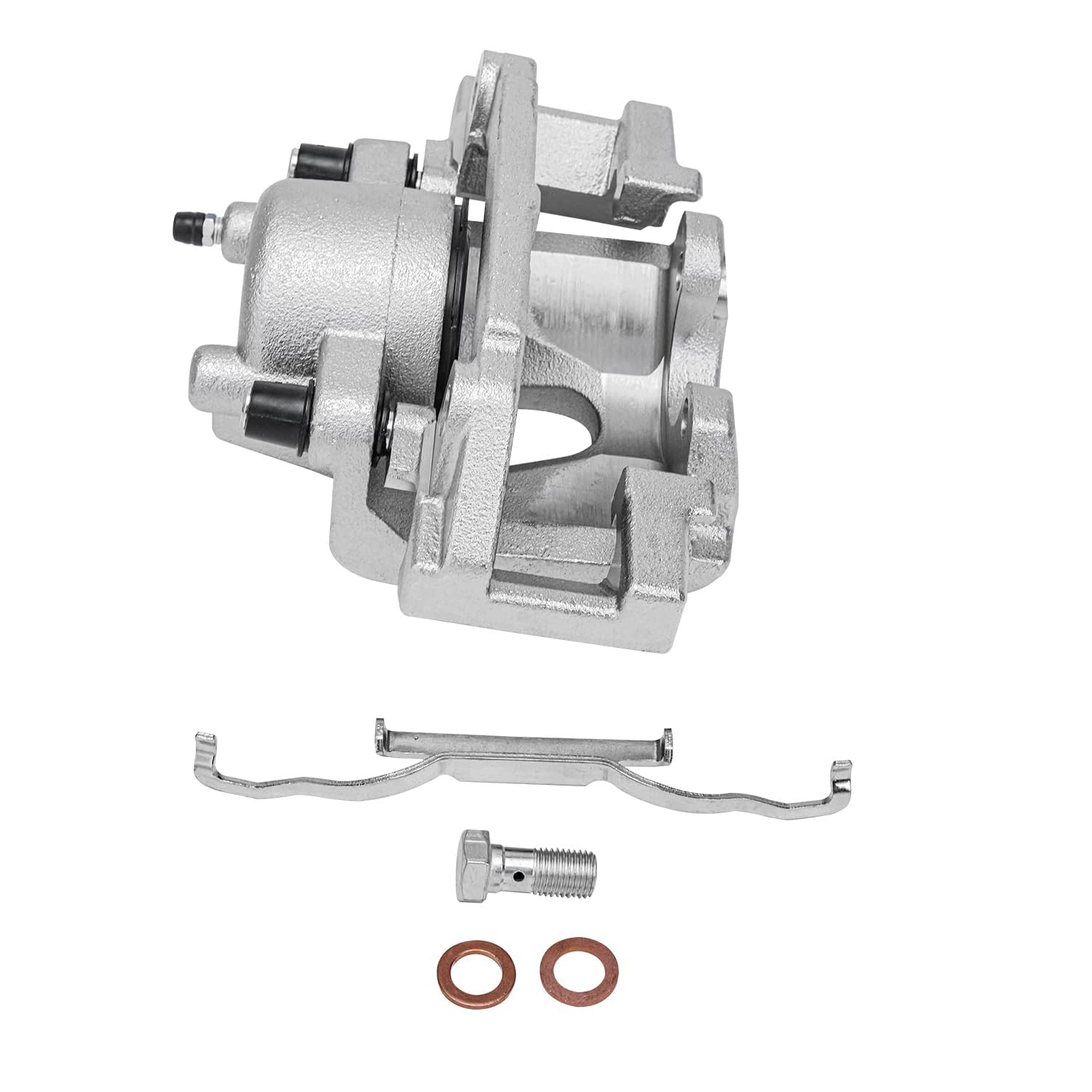 Detroit Axle - Front Right Brake Caliper for 2001-2007 Chrysler Town & Country Dodge Grand Caravan 2001-2003 2006-2007 Voyager, Disc Brake Caliper w/Bracket Replacement