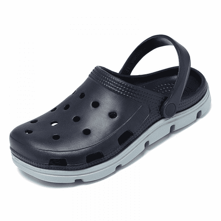 

Wish Unisex Garden Clogs Shoes Women Men Summer Slide On Sandals-Blue(38/39 EU) S1401