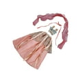 thumbnail image 4 of Vestimenta de vestimenta de muñecas lindo para regalo de cumpleaños Photo Prop de miniatura Vestido elegante accesorios elegantes ropa de muñeca ropa Rojo, 4 of 8