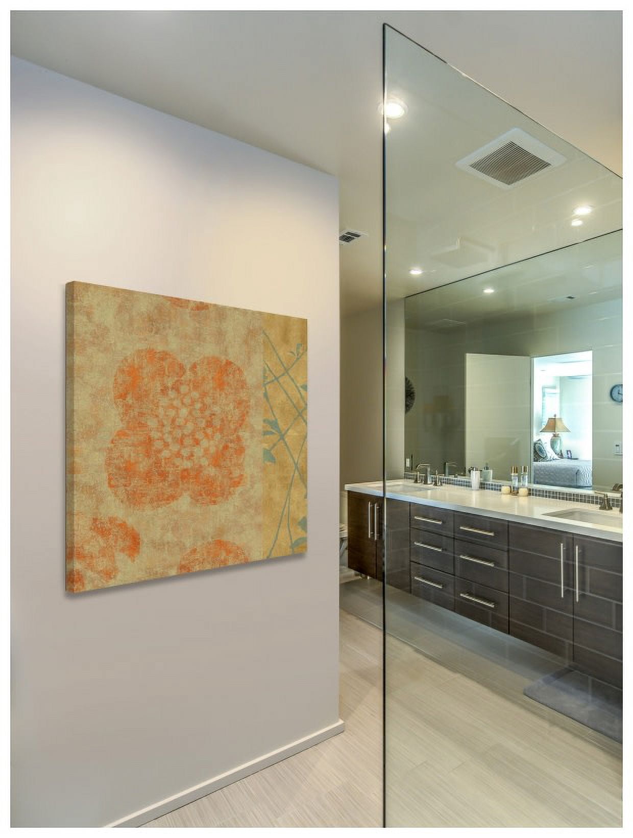 "Panel 4" Painting Print on Wrapped Canvas