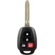 thumbnail image 1 of Key Fob Fits for Toyota Corolla 2014 2015 2016 2017 2018 2019, Camry 2014-2017, 1 of 5
