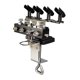 thumbnail image 3 of Sujeta 4 aerógrafos Accesorios para aerógrafos Soporte de fijación Divisores universales de 4 vías Abrazadera de en soporte para aerógrafo, 3 of 9