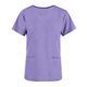 thumbnail image 4 of Tamaño Más Manga Corta Tops para las Mujeres V Cuello Bolsillo Suéter Blusa Casual Camisa Uniforme, 4 of 6