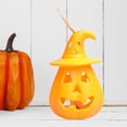 thumbnail image 4 of 2 lámparas de calabaza de Halloween, luz artificial colgante móvil para barra BLESIY Linterna de calabaza, 4 of 7