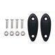 thumbnail image 1 of Bloque de espejo retrovisor de motocicleta, juego de placa base, espejo decorativo de motocicleta, Negro, 1 of 9
