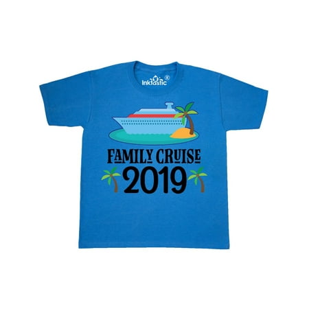 Family Cruise 2019 Vacation Youth T-Shirt (Best Family Vacation Deals 2019)