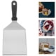 thumbnail image 5 of Espátula grande de acero inoxidable MODANU para plancha, de 13 cm de ancho y bordes biselados, ideal para panqueques, pescado, huevos, hamburguesas y tortillas., 5 of 8