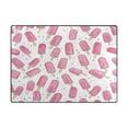 thumbnail image 5 of Yayeee Area Rugs for Living Room 5.2'x4' Non Slip Washable Bedroom Floor Carpet, Pink Popsicle Pattern, 5 of 5