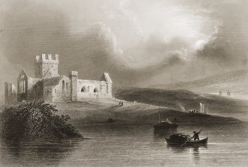 Dunbrody Abbey Wexford Ireland Drawn By WHBartlett Engraved By JBAllen From The Scenery And Antiquities Of Ireland By NPWillis And JStirling CoyneIllustrated From Drawings By WHBartlett Published Lon