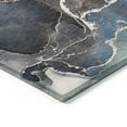 thumbnail image 4 of Addison Rugs Chantille Indoor/Outdoor Contemporary Watercolors Navy Washable Rectangle Rug, 1'8" x 2'6", 4 of 6