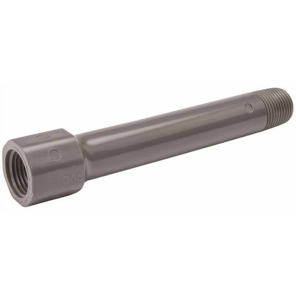 Mueller Streamline 49885 0.5 in. MIP x 0.5 in. FIP 8 in. PVC Schedule 80 Coupler Nipple