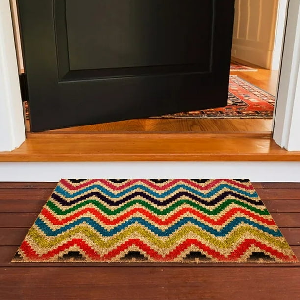 Giyblacko Carpet Door Mats Fun Theme Carpet Non Slip Entry Door