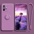 thumbnail image 1 of Funda para Xiaomi Mi 10T 11T 12T Pro, Funda cuadrada con soporte de anillo de silicona líquida, Funda suave para Xiaomi Mi 10T 11T 12T mi 12t Pro 11 Lite Tan Jianjun unisex, 1 of 2