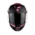 thumbnail image 4 of Casco Integral Para Moto Kov Ekho Negro Rosa, 4 of 5