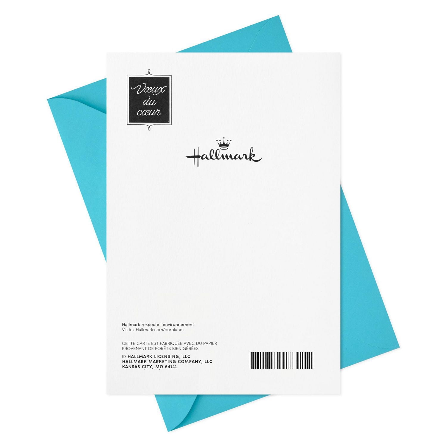 Carte de fête pour hommes – Hallmark (Gentillesse et amour)