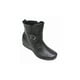 thumbnail image 1 of BOTAS BOTINES VESTIR GIUSTO DAMA MUJER NEGRO PIEL 90101 LEON 90101p, 1 of 3