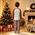 thumbnail image 5 of Lvotionpl 2026 Family Christmas Pajamas Matching Sets, Matching Family Christmas Pjs Long Sleeve Top & Pants Set Matching Holiday Family Pajama Xmas Sets, 5 of 5