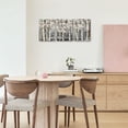 thumbnail image 4 of Peach Blossom Wall Art Decor for Living Room Bedroom 3 Panel Hand-Painted Framed Pink Flower Art Wall Paintings Modern Home Decorations 12x16inch, 4 of 6