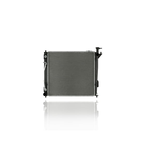 Radiator - Pacific Best Inc. Fit/For 13372 13-16 Hyundai Santa Fe 2.0L Engine Without Tow Package - Plastic Tank Aluminum Core Fits select: 2013-2018 HYUNDAI SANTA FE SPORT