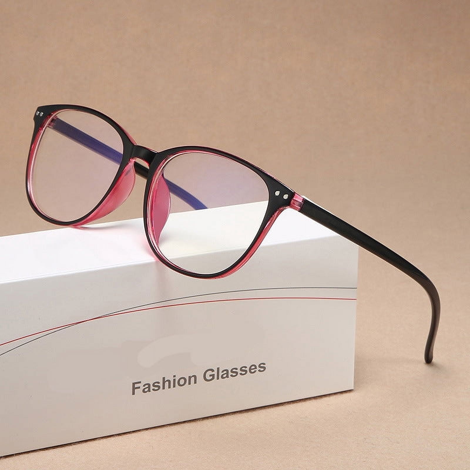 Exquisite Womens Anti-Blue Light HD Presbyopic Glasses with PC Lenses for Clear Vision