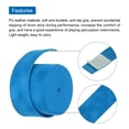 thumbnail image 4 of Cinta para baquetas de 5 piezas, empuñaduras para baquetas, envoltura antideslizante de 1" de ancho y 43" para percusión, azul, 4 of 7