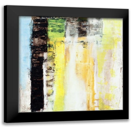 Benedicto, Ines 12x12 Black Modern Framed Museum Art Print Titled - Serie Codigo #11