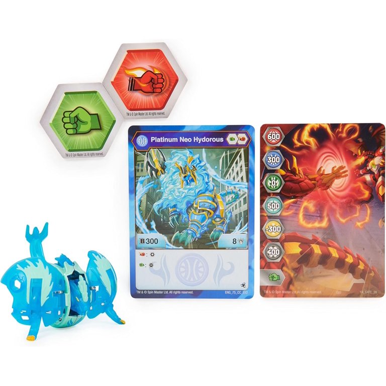 Bakugan Evolutions Neo Hydorous Platinum Series Metal Bakugan, 2