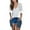 Blue, variant on VBARHMQRT Green Cardigan Womens Lightweight Open Front Cardigans Summer Fall Outwear Tops Thin Cover Ups Three Quarter Sleeve Sweater Casual Coats Tops Print Cardigan