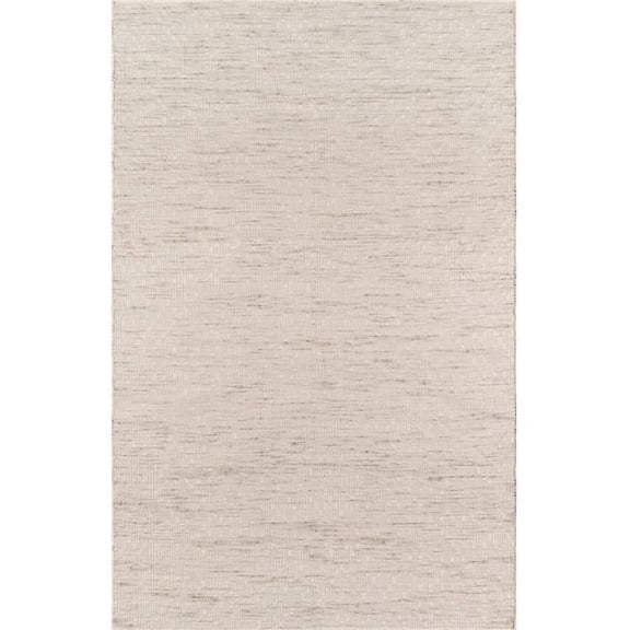 Erin Gates by Momeni Dartmouth Bartlett Beige Hand Made Wool Area Rug 5' X 8'