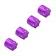 thumbnail image 1 of CAP 4PCS REMO DEL DEL ALUMINUM CAPT M4 REMPLAZO DE TUERCA PARA TRAX4 TRAX6 SCX10 90046 REDCAT GEN8 MST CFX VS4-10 1/10 CASTADOR DE CONTROL Remoto, 1 of 7