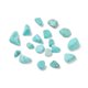thumbnail image 1 of Synthetic Turquoise Beads No Hole/Undrilled Dyed Chip 5~13.5x4~6x3.5~4.5mm, 1 of 3