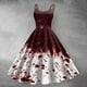 thumbnail image 1 of WILLBEST Fondos para Vestidos Mujer Moda Mujer Retro Divertido Estampado Tirantes Casual Vestido con Tirantes Mediana​​, 1 of 3