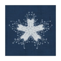 Trademark Fine Art 'Sea Anemone on Indigo III' Canvas Art by Vision Studio