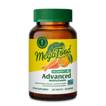 MegaFood Women's 40  Advanced Multivitamin - Vitamins B, D3, K2 & Choline - 60 Servings