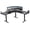 Black, variant on VIVO Black Electric 71" x 71" Curved Corner Stand Up Desk
