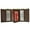 Brown, variant on RFID Blocking Men's Lamb Leather Classic Trifold Wallet RFID 1107 BOX (C)